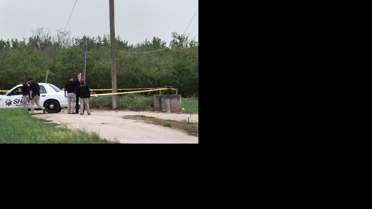 
Stanislaus County sheriff’s detectives investigate after a body was found in a field off Blaker Road in Ceres on Monday.
