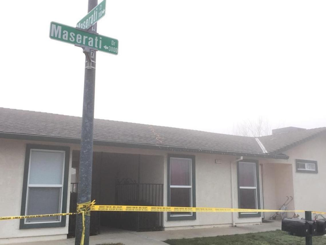 A shooting late Monday night in a residential complex on Maserati Drive in north Modesto involving a Modesto Police Department officer left one suspect dead and the officer with a head injury, authorities said.