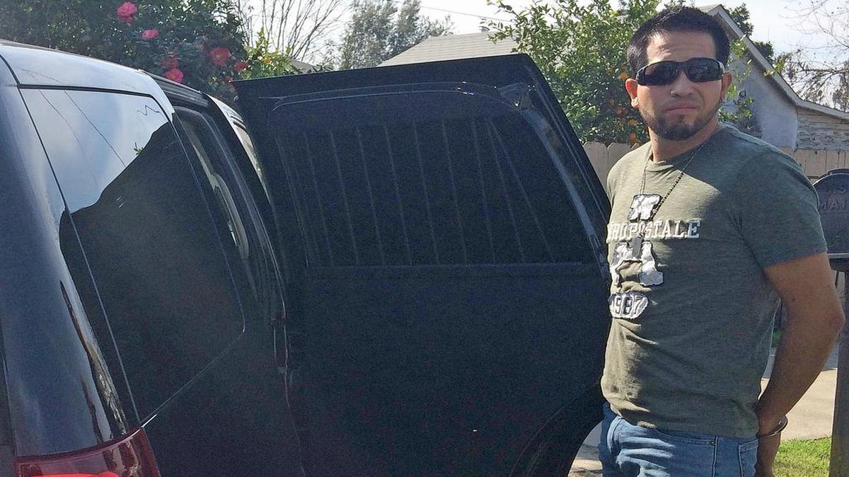Erik Fregozo-Gonzalez, 34, was booked into the Stanislaus County Jail on suspicion of robbery, attempted robbery and using a firearm in the commission of a felony tied to a string of alleged robberies in January and February of 2016.
