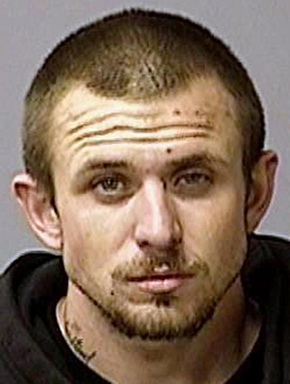 Cody Lee Freeman, 26, transient, arrested on Jan. 9, 2018, by the Modesto Police Department