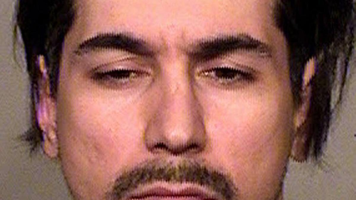 Omar Ahmad, 35, of Las Vegas, arrested on April 6, 2016, by the California Highway Patrol (Modesto)