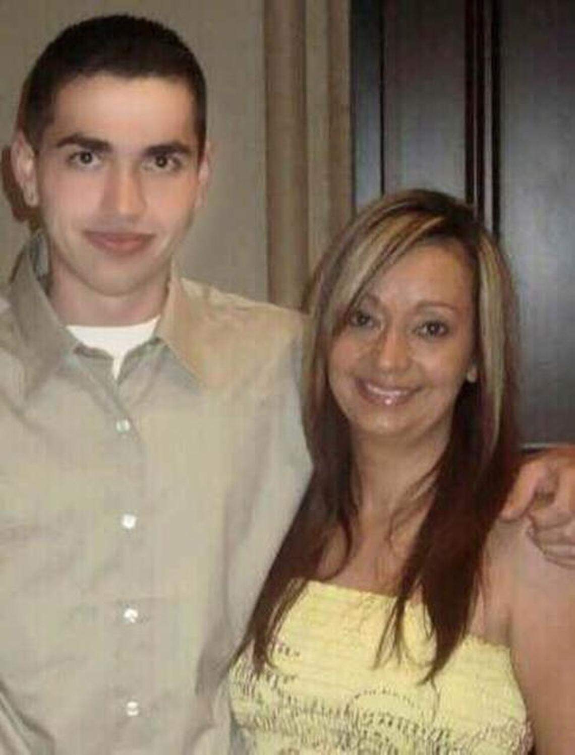 Michelle Bettencourt and her son, Chaz Bettencourt.