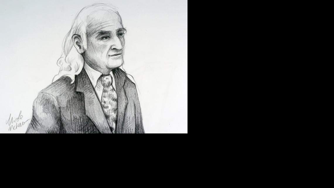 
Tony Serra, a well-known San Francisco defense attorney, speaks to the jury Friday in a Modesto courtroom during a murder trial. Serra’s client is Jenna Sebourn.
