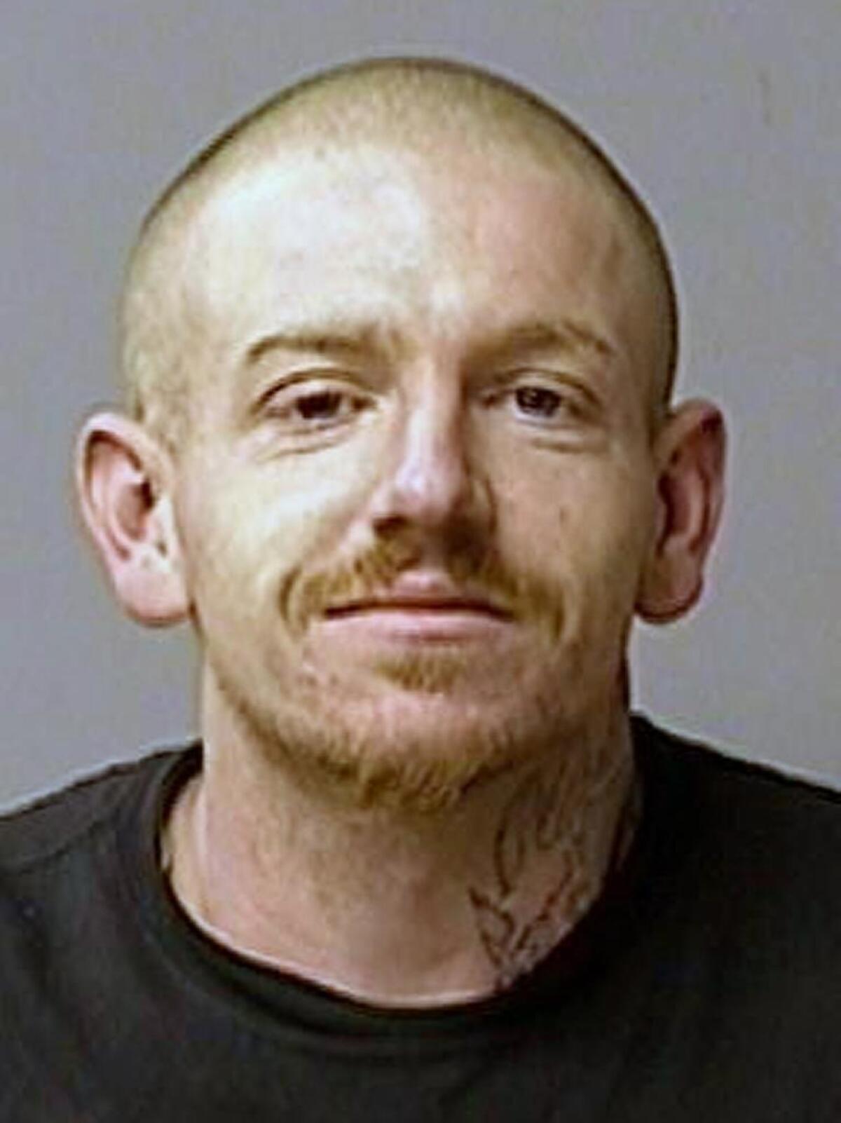 Gregory Niel Moore, 26, of Stockton, arrested on Jan. 29, 2018, by the Stanislaus County Sheriff’s Department
