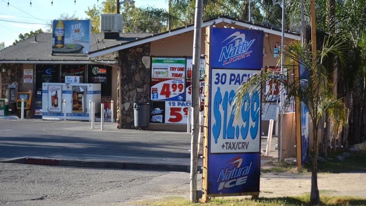 
Pop-N-Cork liquor store in Turlock.
