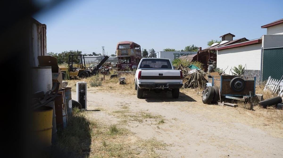 Frank Carson's Turlock properties include two homes in an industrial section of town on Ninth Street.