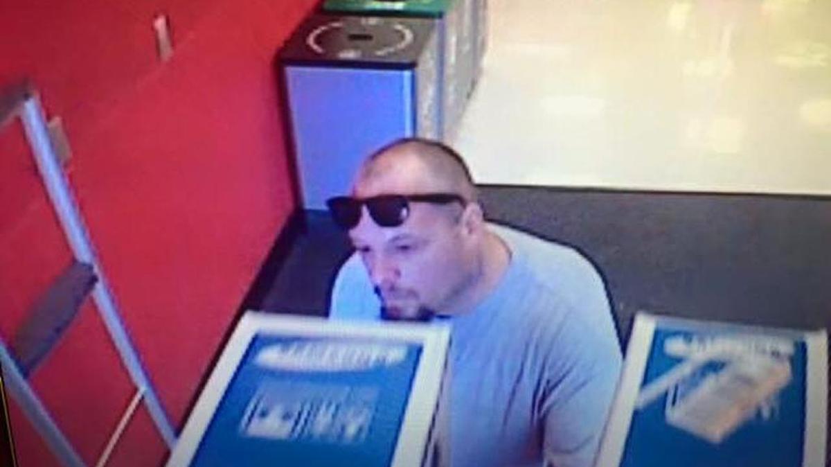 A man stole two televisions from the Target store on Sisk Road in north Modesto on May 13 and displayed a handgun when security workers pursued him.