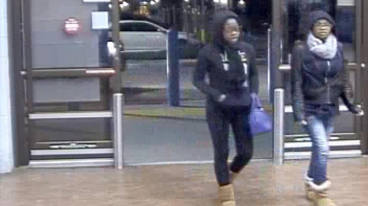 Patterson Police Services released these images of people believed to have passed counterfeit $100 bills in Patterson in late January. This image was taken Sunday, Jan. 25, 2016.