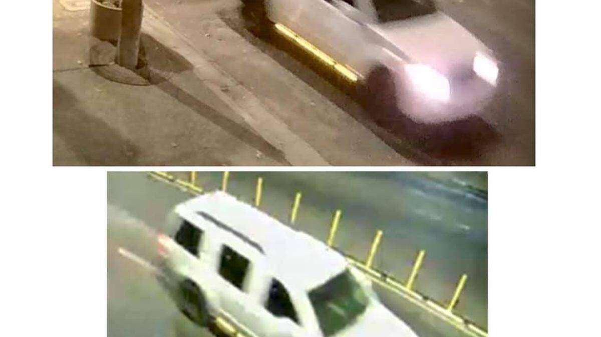 The Modesto Police Department said people in this vehicle have been throwing bags of feces at downtown businesses and sidewalks in mid-December 2020.