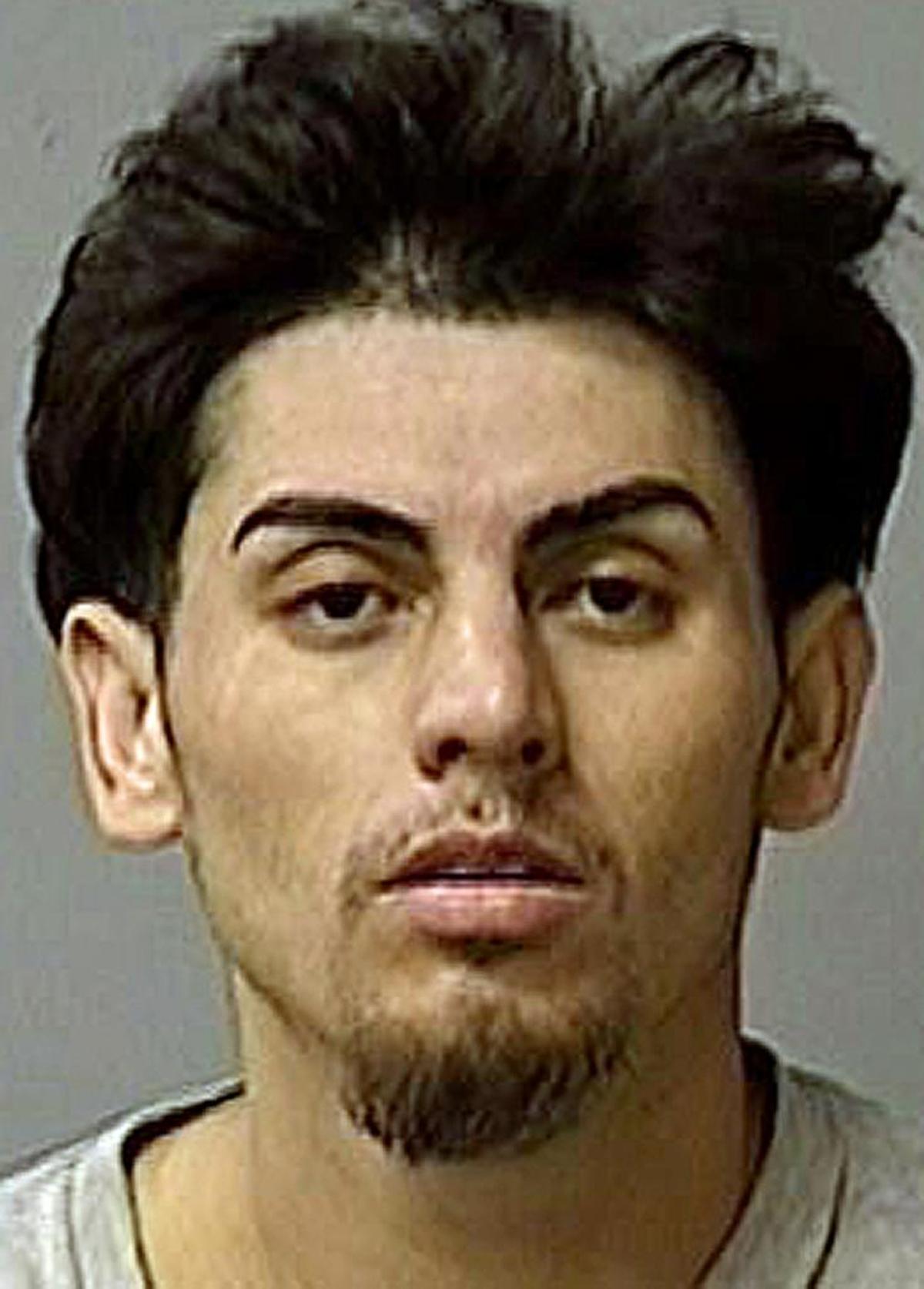 Adrian Rafael Banuelos, 26, of Modesto, arrested on Nov. 23, 2017, by tthe Modesto Police Department