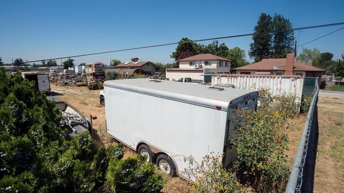 
Frank Carson’s Turlock properties include two homes in an industrial area on Ninth Street. The prominent attorney rents out one home and, according to authorities, lived in the other. Prosecutors believe Korey Kauffman 26, was killed there as he went onto the property in search of scrap metal to steal.
