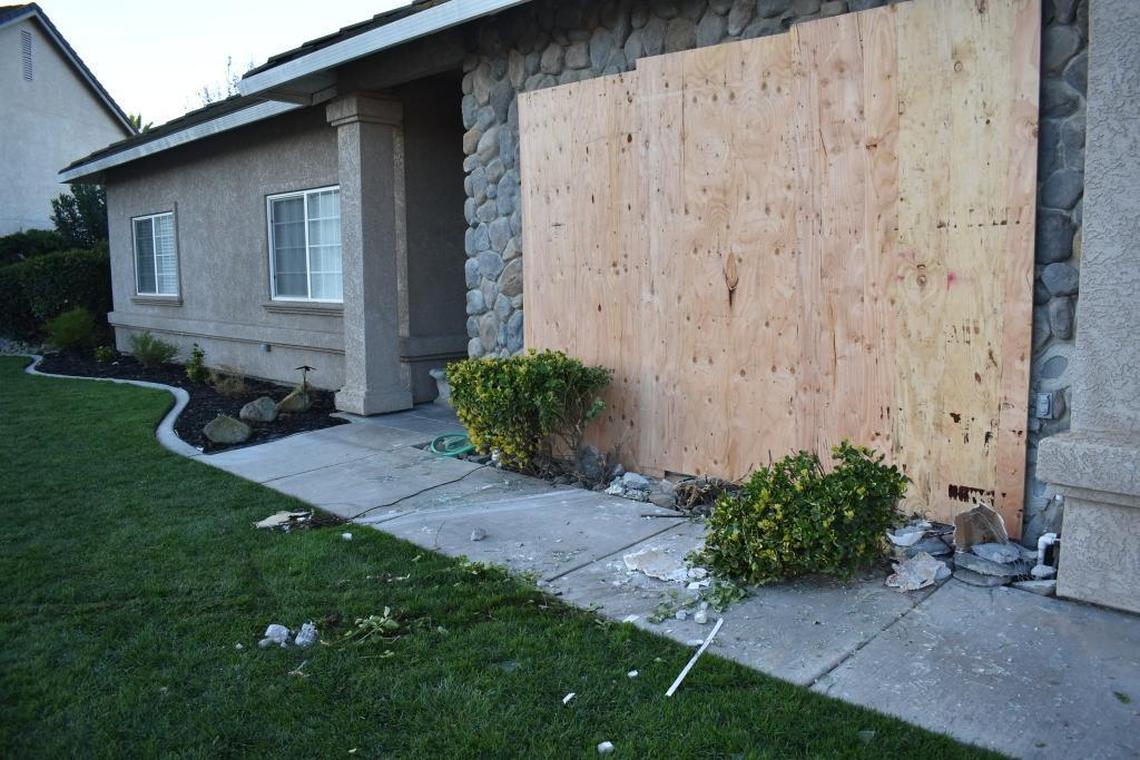 Modesto resident and business owner Evin Yadegar was fatally shot by a Stanislaus County sheriff’s deputy after a pursuit that began in Modesto ended on Tornell Circle in Ripon. Neighbors say there were shell casings on the pavement at the corner of South Manley Road and Tornell, indicating shots were fired before Yadegar crashed into this home at a corner on Tornell Circle.