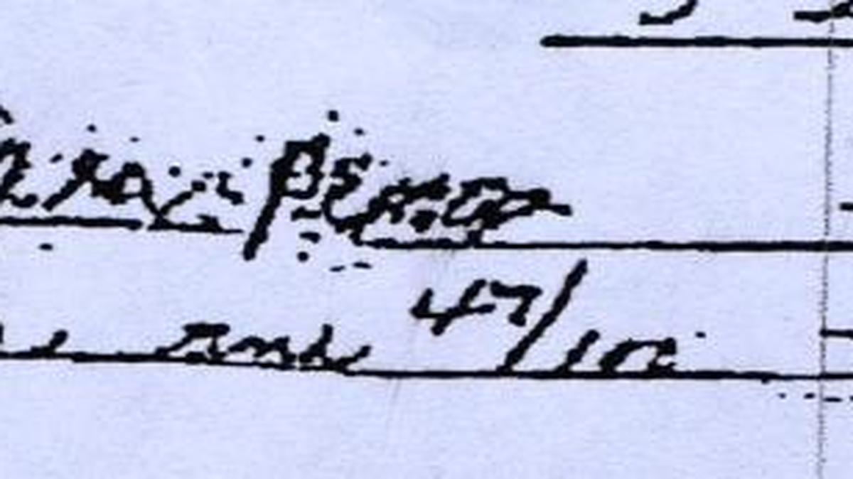 This photocopy of a check stolen from Helen Woods shows how poorly the thieves altered the amount – from $99.47 to $999.47 – and the payee yet were able to get the money.