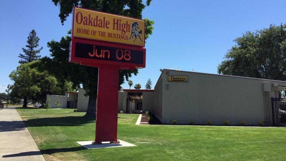 A teacher at Oakdale High School was cited and released a year ago by the San Joaquin County Sheriff’s Department on suspicion of hosting an alcohol-fueled party for teenagers at her Escalon home.