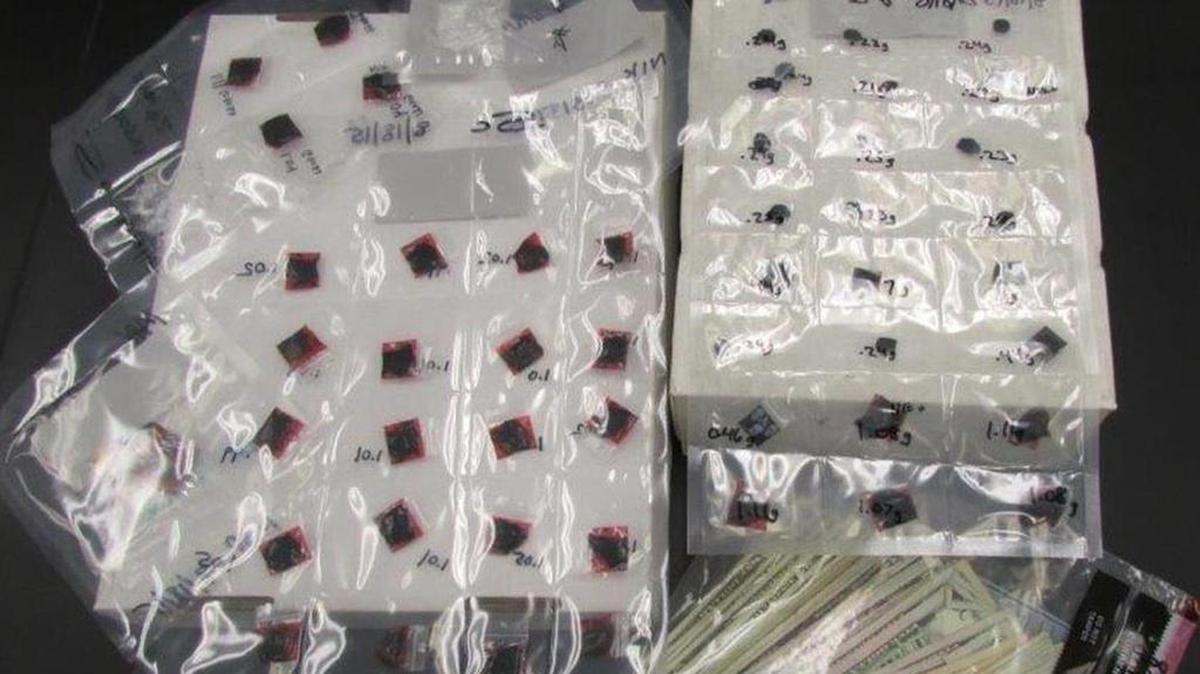 
Heroin and cash were seized in a Turlock drug bust Tuesday, Aug. 18, 2015
