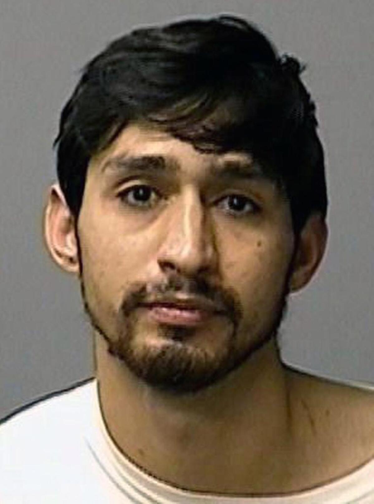 Francisco Benitez, 28, of Riverbank, arrested on Jan. 30, 2018, by the Modesto Police Department