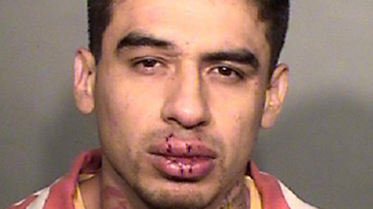 
Luis Ortega, 31, was booked into the Stanislaus County Jail on suspicion of murder, vehicular manslaughter, felony driving under the influence, felony hit and run and driving on a suspended license
