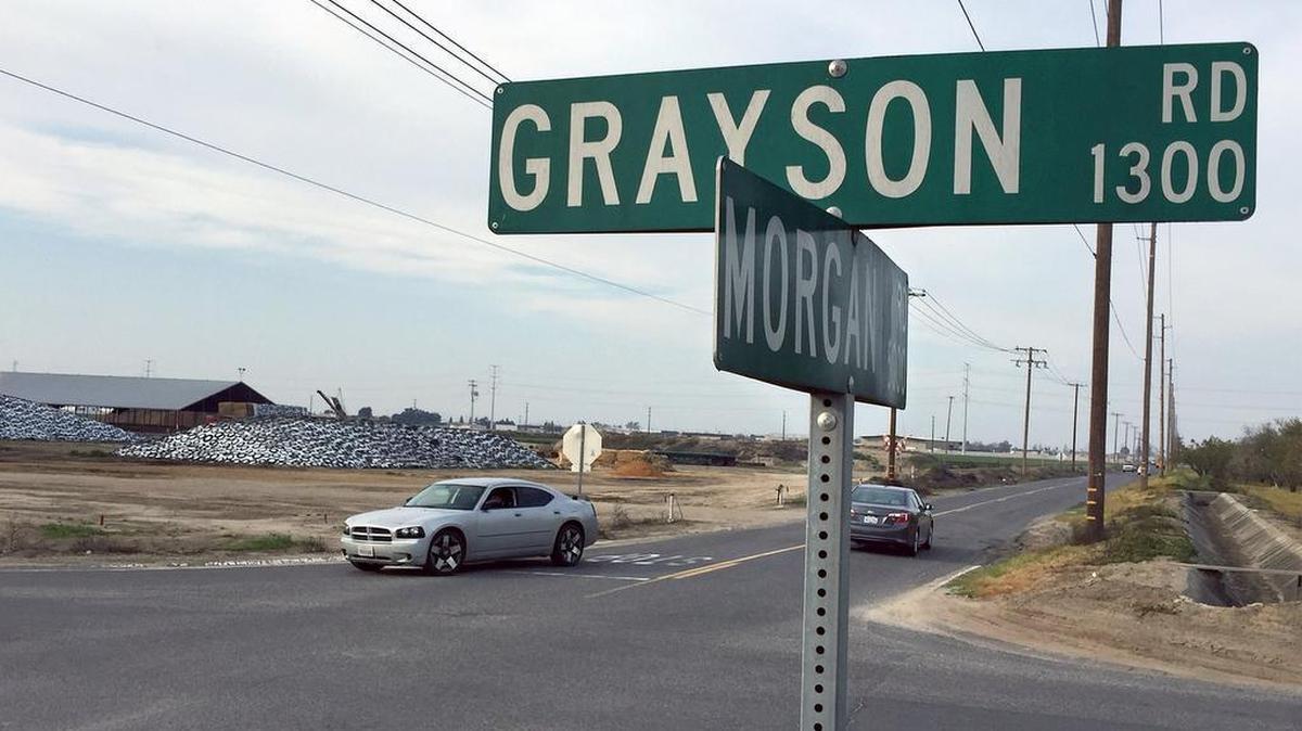 On Jan. 10, 2015, a passenger was killed in a two-car crash during which both are suspected of having been drunk and running stop signs at this intersection south of Ceres, seen Friday, Feb. 26, 2016.