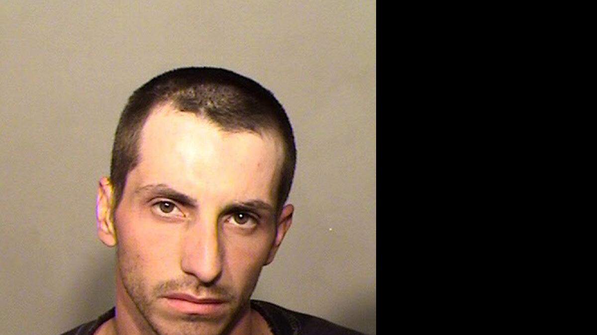 
John Evans, 26, of Modesto was arrested for possession of stolen property and possession of burglary tools.
