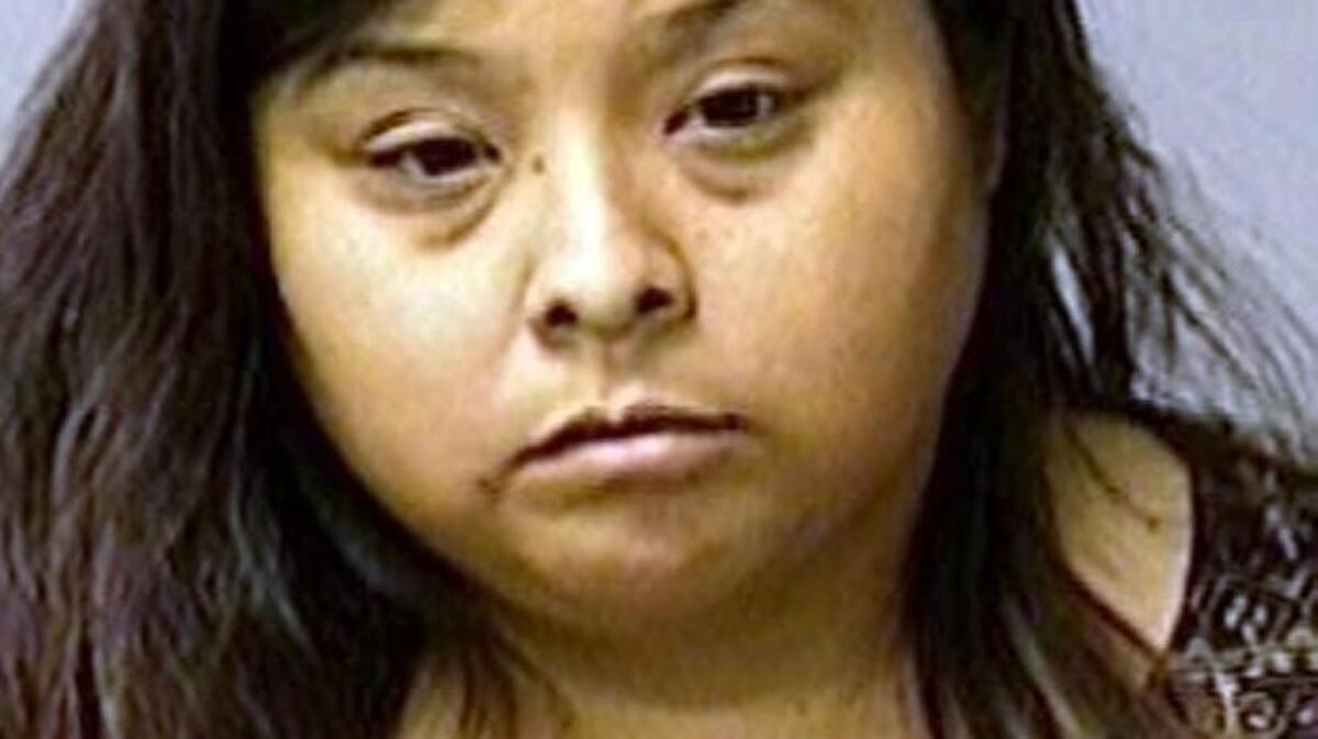 Lavinia Perez, 38, of Modesto is one of four people arrested in connection with three increasingly violent robberies at Donnelly Park in Turlock, California.