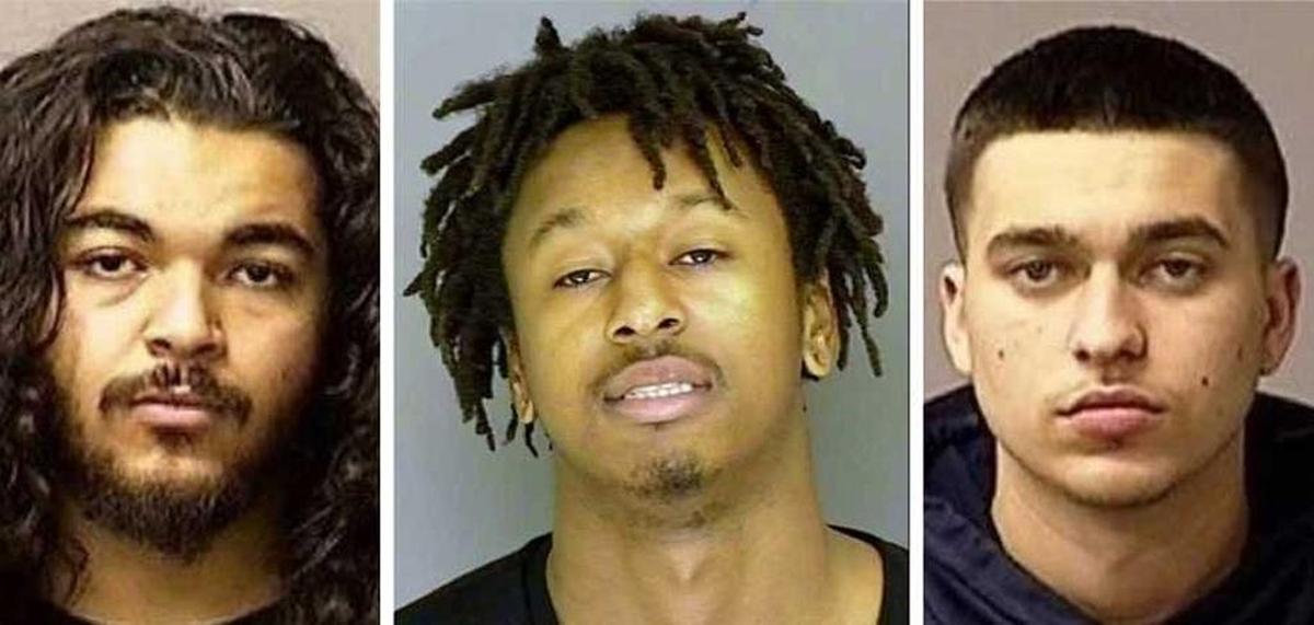 From left: David Wilmore, Robert Davis Jr., and Ryan DeSousa