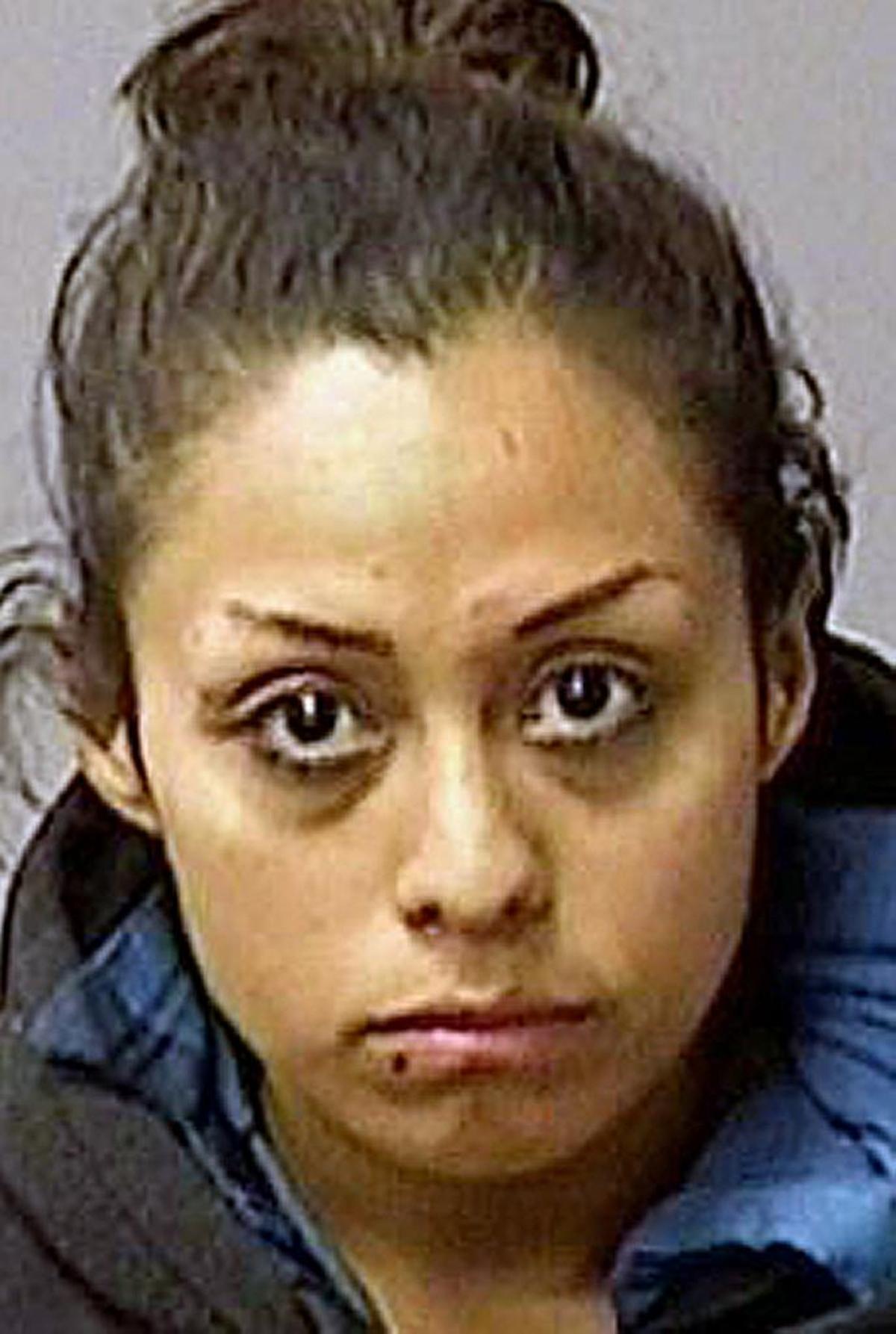 Mayra Alcantar, 26, of Patterson, arrested on Nov. 28, 2017, by the Stanisaus County Auto Theft Task Force