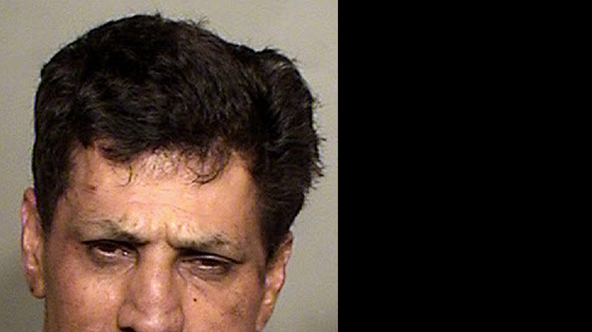 
Robert Ralph Oleos, 44, of Modesto, arrested on June 3, 2015, by the Stanislaus County Auto Theft Task Force 
