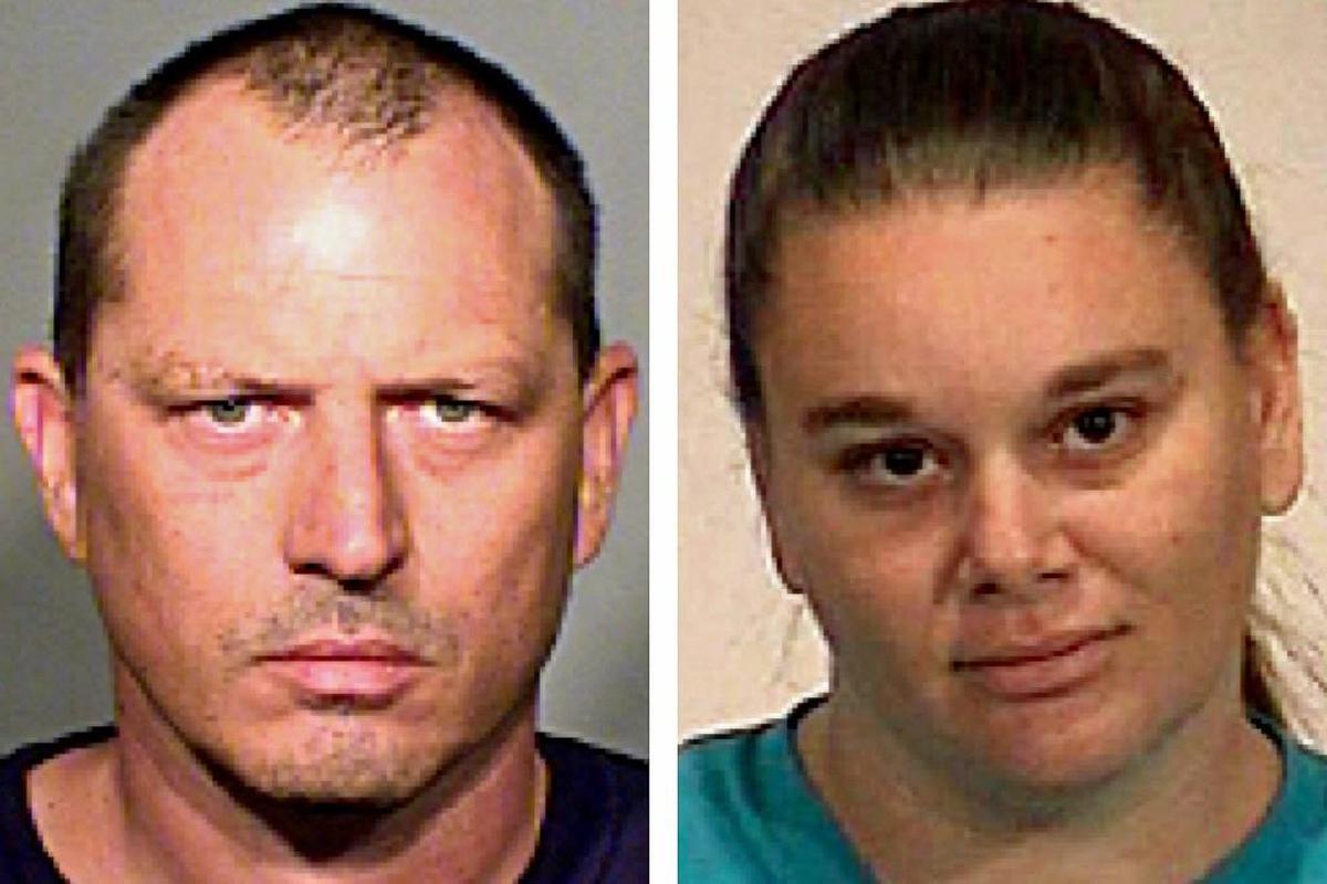 Terry William Bush, left, and Tiffany McGuire, both of Modesto, were arrested in July 2015 in a molestation case.