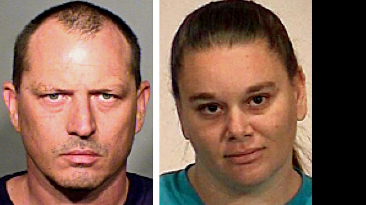 
Terry William Bush, left, and Tiffany McGuire, both of Modesto, were arrested this week on suspicion of involvement in a molestation case, the Modesto Police Department said Friday.
