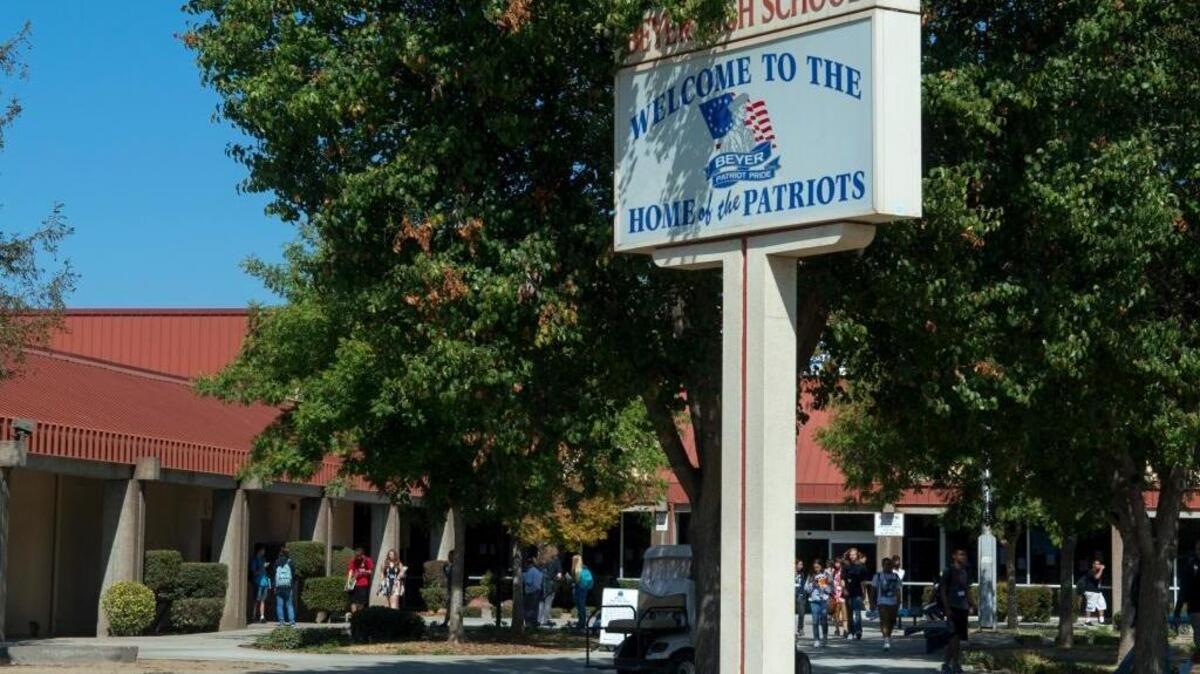
Fred C. Beyer High School recently had its roof and heating and air-conditioning system redone, but it still needs millions more in repairs, a school district report says.

