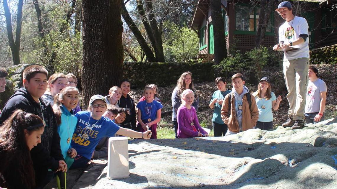 6th grade: Sonora outdoor school brings science lessons to life