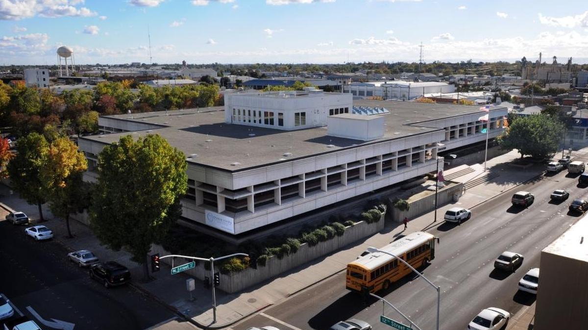 
The Stanislaus County Office of Education, shown here, provides Internet connections to all but four school districts in the county. A construction crew sliced into the fiber optic line that served SCOE and the San Joaquin County Office of Education, cutting Internet service for at least 24 hours. 
