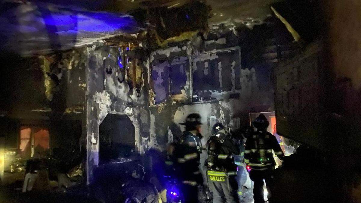 One person died in a house fire early Saturday, April 16, 2022 in southwest Modesto, Calif. authorities said.
