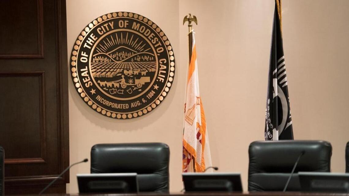 Modesto’s city flag was hiding in plain sight