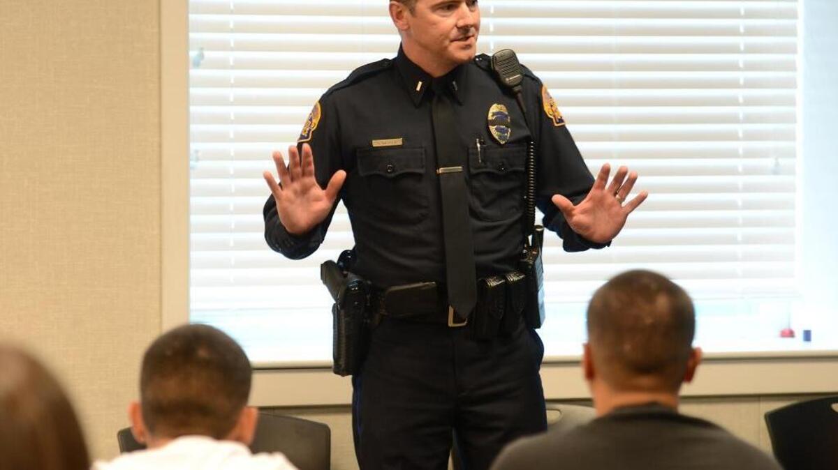 Scott Heller in 2013 when he worked for the Modesto Police Department