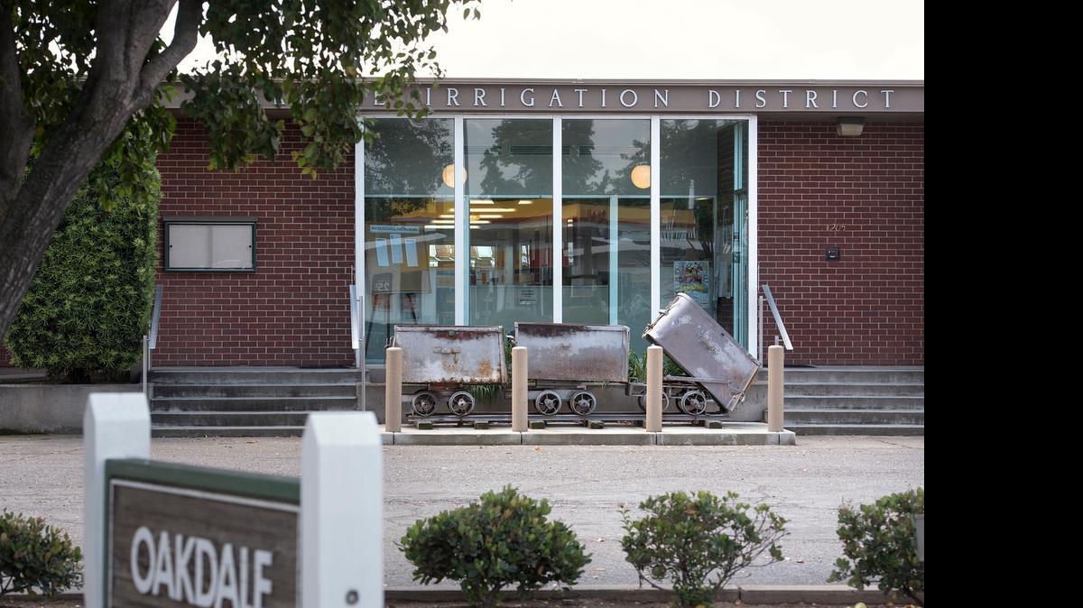 
Oakdale Irrigation District building in Oakdale.
