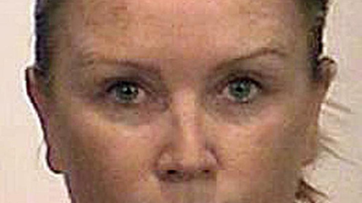 Jo Harris, of Oakdale, arrested on Wednesday, June 1, 2016, on suspicion of embezzlement.