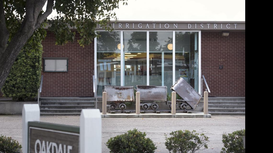 
Oakdale Irrigation District building in Oakdale, Calif., on Thursday, May, 8, 2015. 
