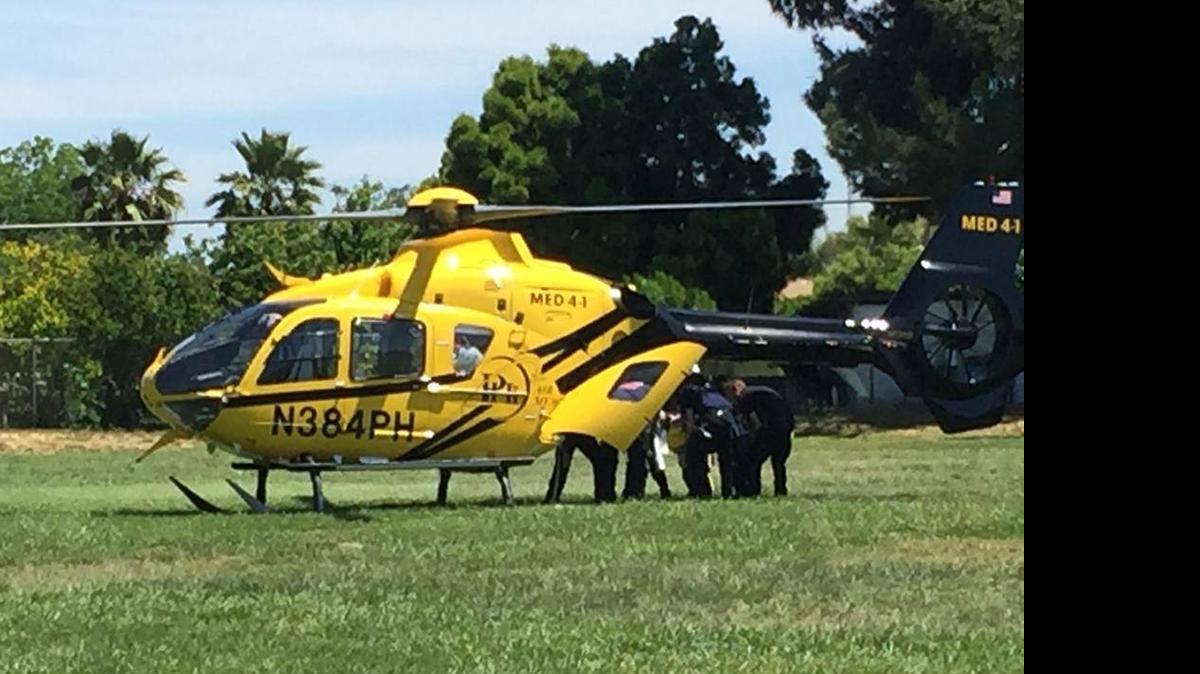 
A 60-year-old man was airlifted out of Riverbank with second- and third-degree burns after he apparently set himself on fire Wednesday.
