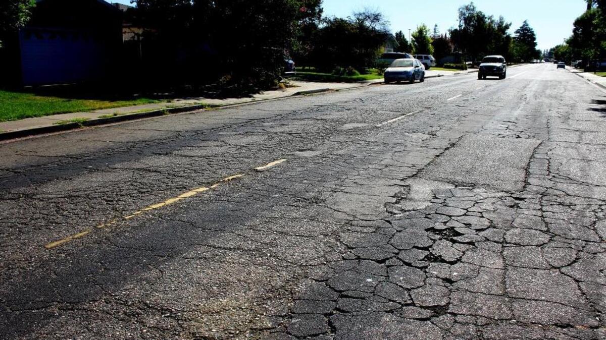 Hedstrom Road in north Turlock was singled out by Turlock City Councilman Bill DeHart as a street seriously in need of city help in a debate over more spending on roads on Tuesday, July 12.