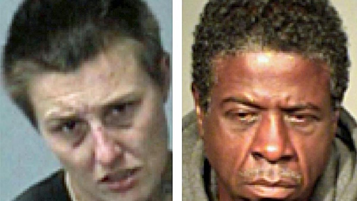 Melissa Annis, 30, of Merced, left, and Jay Jackson, 54, of Merced, were arrested on Thursday, May 18, 2017, in Turlock, Calif., on suspicion of impersonating firefighters and fraud.