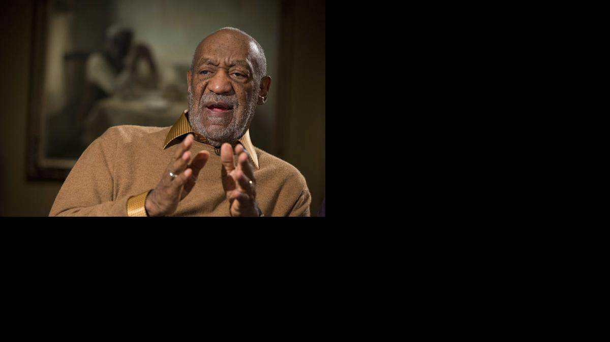 
Bill Cosby gestures during an interview about the exhibit, “Conversations: African and African-American Artworks in Dialogue,” at the Smithsonian’s National Museum of African Art in Washington. The Smithsonian Institution is mounting a major showcase of African American art and African art together in a new exhibit featuring the extensive art collection of Bill and Camille Cosby. More than 60 rarely seen African American artworks from the Cosby collection join 100 pieces of African art at the National Museum of African Art. The exhibit will be on view through early 2016.
