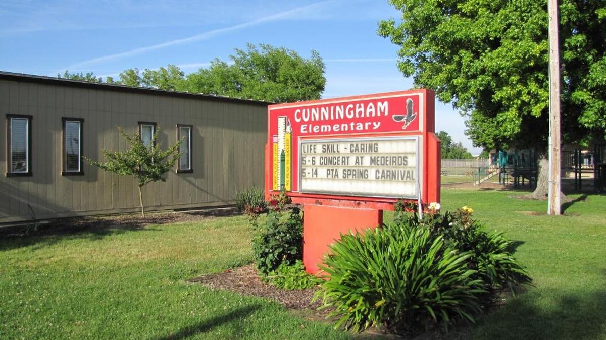 Cunningham Elementary School in Turlock, Calif.