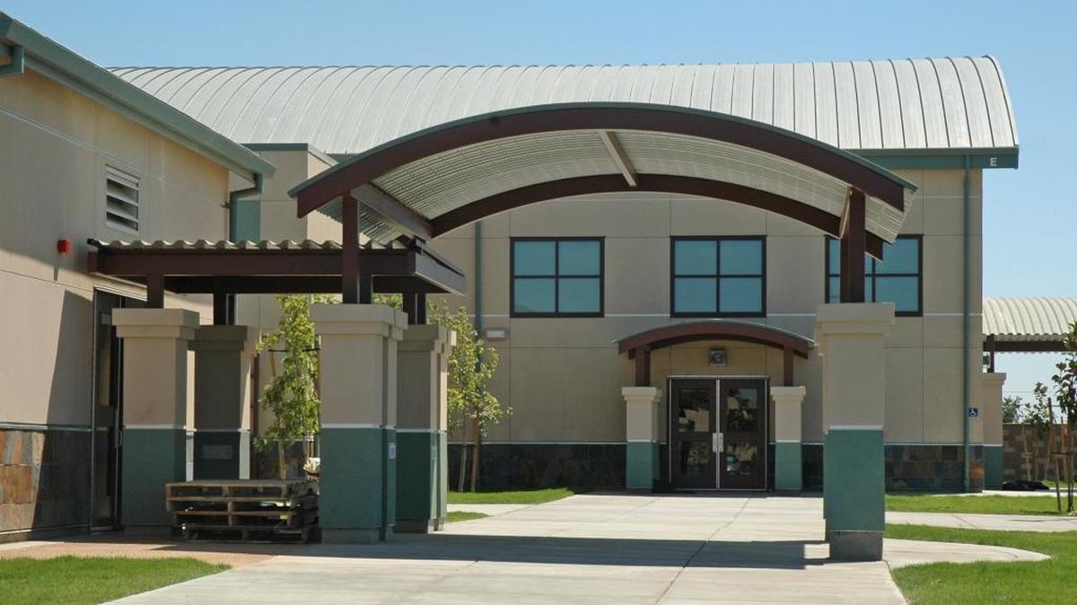 Walnut Elementary School, shown here as it opened in 2007, may get wrought-iron fencing around its front, chain-link encircling its fields and a sidewalk along Panorama Avenue under ideas put forth Tuesday, April 5, 2016, at the Turlock Unified School District board meeting.