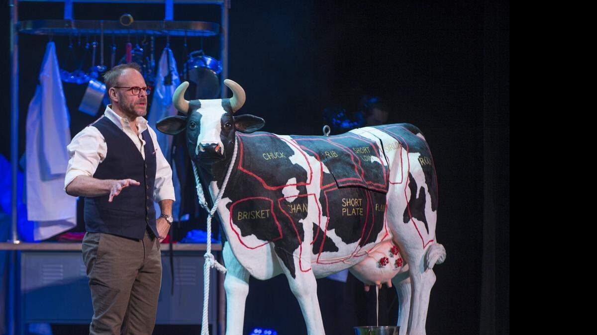 
Alton Brown performed one of several sell-out shows at the Gallo Center.
