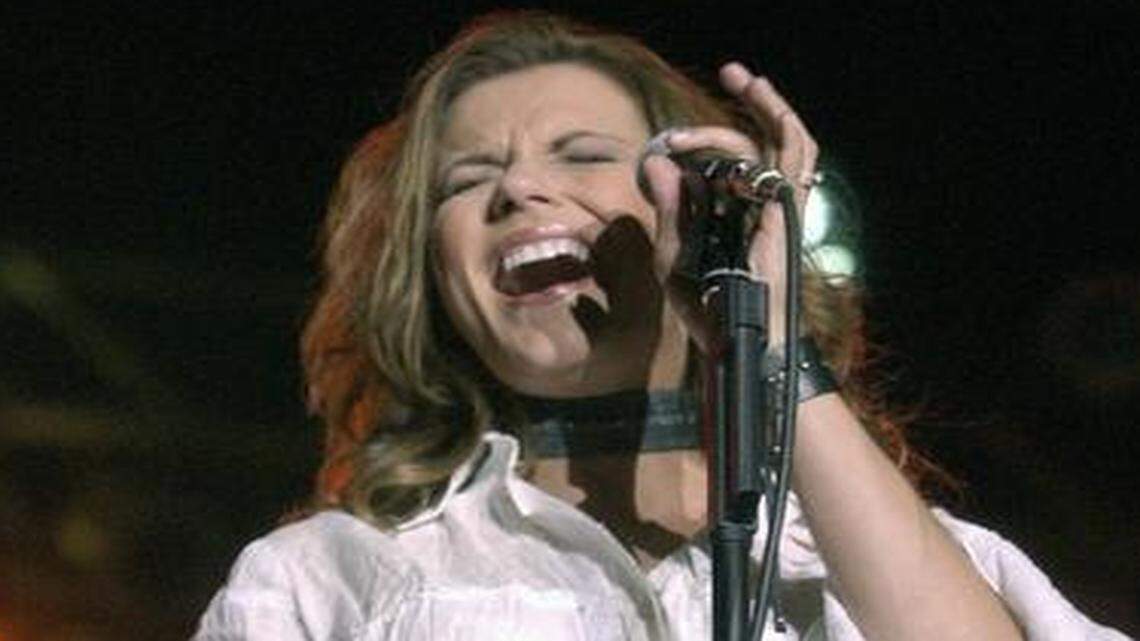 
Martina McBride performs at the Stanislaus County Fair in July 2002.
