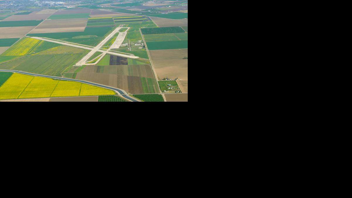 
The former Crows Landing Naval Air Station in an aerial taken in 2010.
