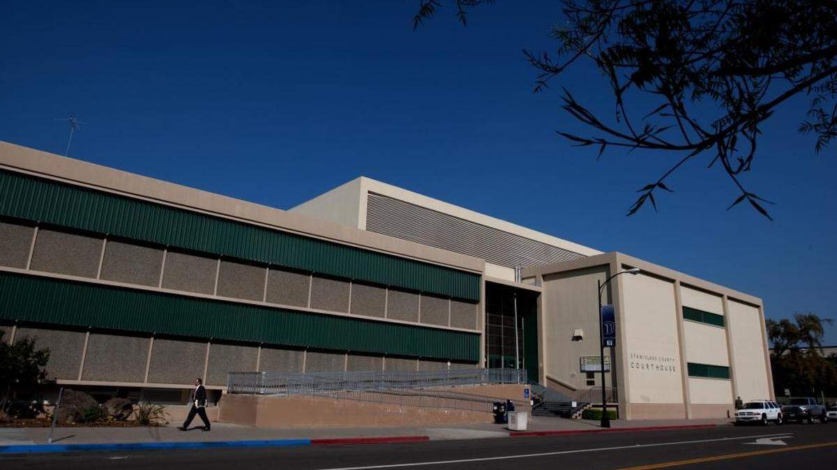 Plans to replace the troubled Stanislaus County Courthouse in Modesto, seen here in 2010, have been put in jeopardy by a shortage of state funds for courthouse construction. Stanislaus officials will find out Thursday whether they will need to have designers rework the plans for the new courthouse to incorporate changes recommended by the state.