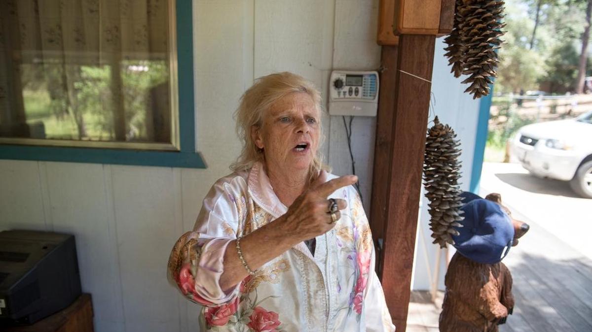 Hannelore Anderson, 74, claims her home in Groveland, Calif., has been taken over by tenants who took advantage of her. Anderson, seen Thursday, May 12, 2016, says she can’t get rid of the individuals she befriended and now wants out of her house.