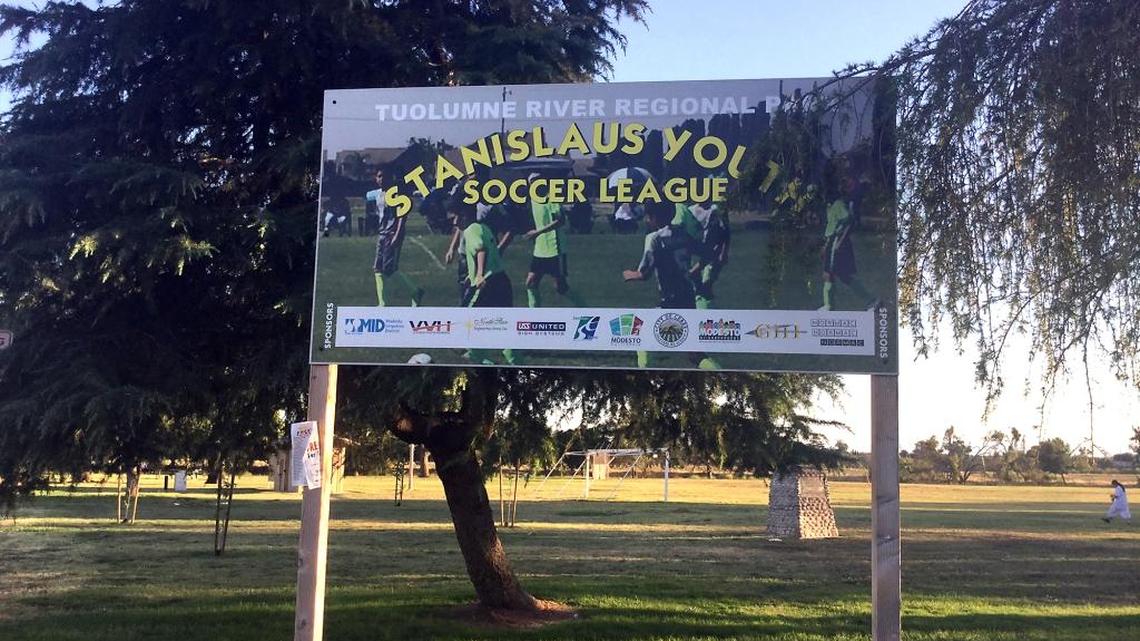 Modesto has been awarded $1 million grant to help the Stanislaus Youth Soccer League build a soccer complex in west Modesto. It is pictured (06-19-17).